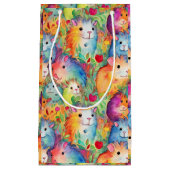 Schattige cavia-patroon klein cadeauzakje (Voorkant)