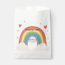 Schattige charmante Baby shower gunstzakken Bedankzakje