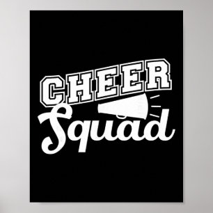Schattige Cheerleader Kunst Vrouwen Meisjes Cheer  Poster
