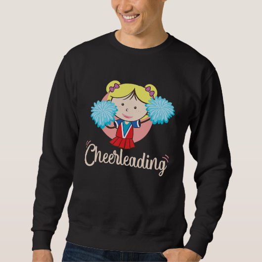 Schattige Cheerleading Cheerleading Coaches Trui (Voorkant)