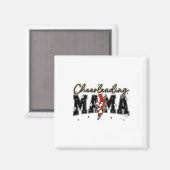 Schattige Cheerleading Mama Bliksem Game Day Seizo Magneet (Voorkant / Achterkant)