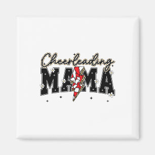Schattige Cheerleading Mama Bliksem Game Day Seizo Magneet
