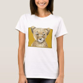 Schattige Cheetah T-shirt – Safari Animal Graphic (Voorkant)