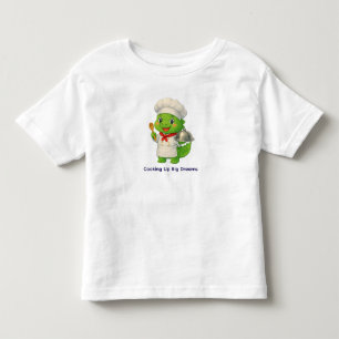 Schattige Chef Dinosaurus – Dino Banen Kinder Shirts