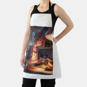 Schattige chef-kok Anime Schort - Schattige meisje (Insitu)