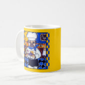 Schattige Chef Pugg Koffiemok (Voorkant links)