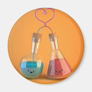 Schattige chemie magneet