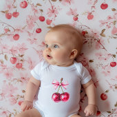 Schattige Cherry Baby Romper