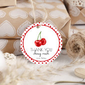 Schattige Cherry Meisje Berry Eerste Verjaardagsfe Kaart