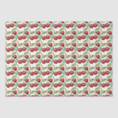 Schattige Cherry thema patroon Tissuepapier (Voorkant)