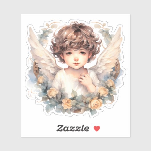 Schattige Cherubs Sticker (Vel)