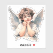 Schattige Cherubs Sticker (Vel)