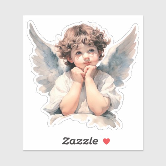 Schattige Cherubs Sticker (Vel)