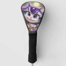 Schattige Cheshire Kitten Golfheadcover