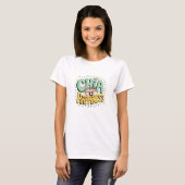 Schattige Chia Pudding Graphics voor gezonde fans T-shirt (Voorkant volledig)