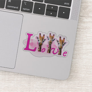 Schattige Chibi giraffe stickers