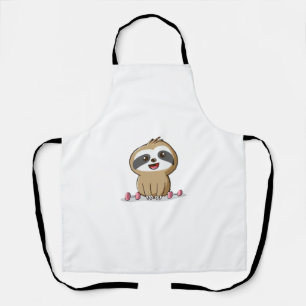 Schattige Chibi Luiaard Workout � Grappig Kawaii G Schort