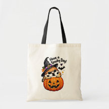 Schattige Chibi Mus Vogel Halloween Pompoen