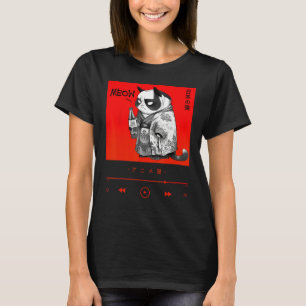 Schattige Chibi Neko in Elegante Japanse Kimono Ro T-shirt