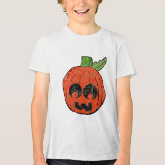 Schattige Chibi pompoen Tri-Blend Shirt