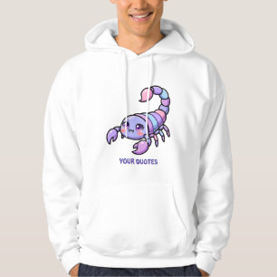 Schattige Chibi Schorpioen Zodiac Hoodie