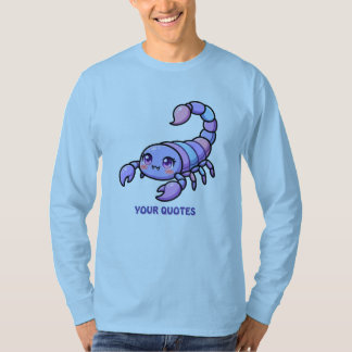 Schattige Chibi Schorpioen Zodiac T-shirt