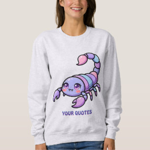 Schattige Chibi Schorpioen Zodiac Trui