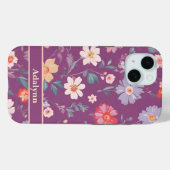 Schattige Chic 1 jaar Jubileum Cadeaus voor Vriend Case-Mate iPhone Case (Achterkant (horizontaal))