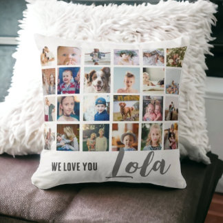Schattige chic we love you lola foto Sierkussen