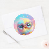 Schattige Chick Sticker (Envelop)