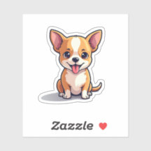 Schattige Chihuahua Doggie, Spunky Isometric, Klei
