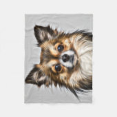 Schattige Chihuahua Fleece Deken (Voorkant)