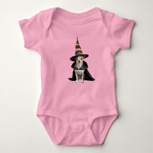 Schattige Chihuahua Heks Babykleren Romper
