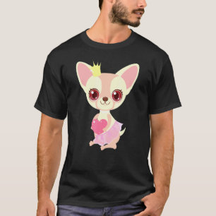 Schattige Chihuahua-hond I Hondenliefde I Dames Me T-shirt