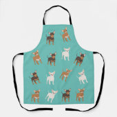 Schattige Chihuahua hondenpatroon Schort (Voorkant)