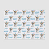 Schattige Chihuahua in Verjaardag Pet Tissuepapier (Voorkant)