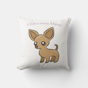 Schattige Chihuahua Mama Art Thunder_Cove Kussen
