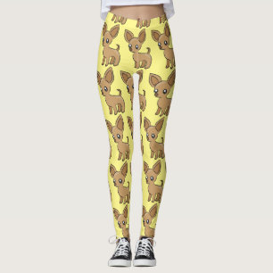 Schattige Chihuahua Mama Art Thunder_Cove Leggings