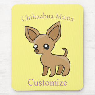 Schattige Chihuahua Mama Art Thunder_Cove Muismat