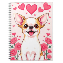 Schattige Chihuahua Met Roze Harten