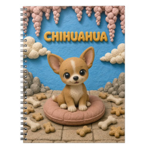 Schattige Chihuahua Puppy, Baby Hond Notitieboek