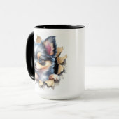 Schattige Chihuahua-puppy Mok (Voorkant links)