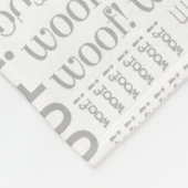 Schattige Chihuahua Santa Dog Christmas Fleece Deken (Hoek)