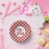 Schattige chill grill BBQ feest Papieren Kommen (Feest)