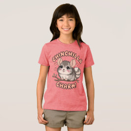 Schattige Chinchilla Charme Tri-Blend Shirt