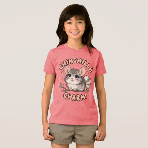 Schattige Chinchilla Charme Tri-Blend Shirt
