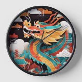 Schattige Chinees Nieuwjaar Dragon Zodiac Verjaard (Voorkant)