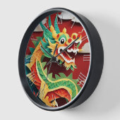 Schattige Chinees Nieuwjaar Dragon Zodiac Verjaard (Hoek)