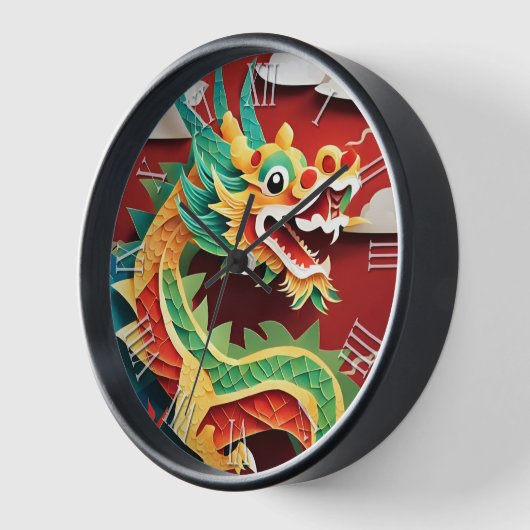 Schattige Chinees Nieuwjaar Dragon Zodiac Verjaard (Hoek)