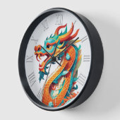 Schattige Chinees Nieuwjaar Dragon Zodiac Verjaard (Hoek)